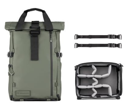 Plecak na aparat WANDRD PRVKE Photo Bundle 31L Wasatch Green
